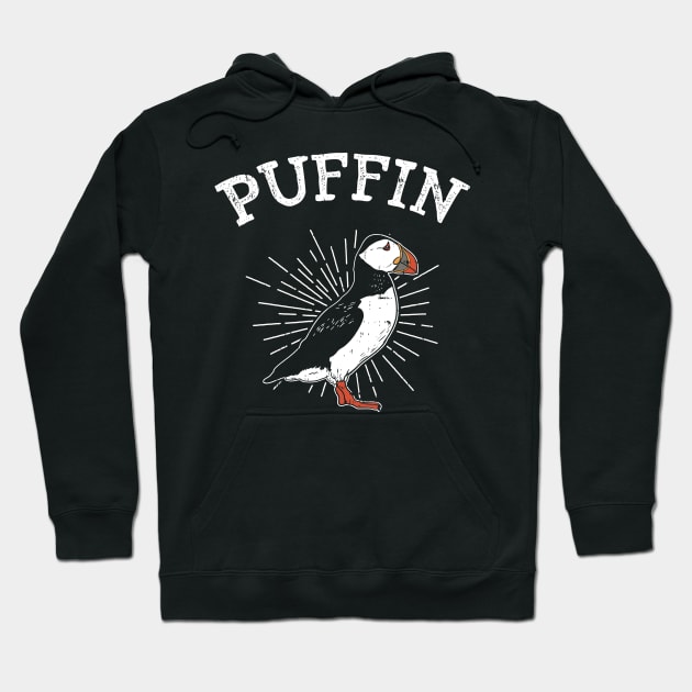 Puffin Bird Hoodie by Shirtbubble